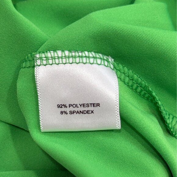 Peter Millar Summer Comfort Green Polo Shirt Gasparilla Club Logo Pirate Mens L - Picture 6 of 7